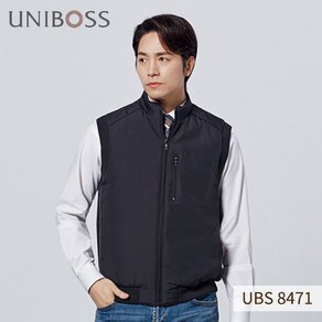 유니보스 조끼 UBS8471 근무복 유니폼 작업복 단체복, 1개