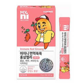 일동제약 마이니 면역 홍삼젤리 오렌지맛, 450g, 1박스