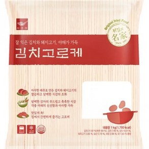 김치고로케 사옹원 냉동 1kg, 1개, 단품