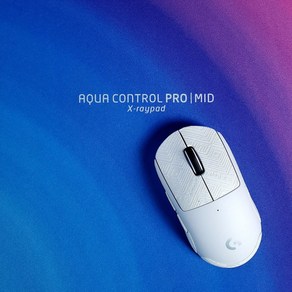 X-aypad 아쿠아컨트롤프로 MID SOFT 메모리셀 게이밍 마우스패드, 1개, 아쿠아컨트롤프로 네온 Xsoft 450 400