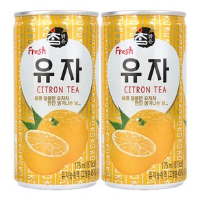 참맑은 유자 업소용 175ml 총90캔