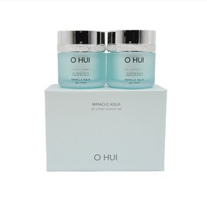 [KT알파쇼핑]오휘 미라클 아쿠아 젤 크림 듀오 에디션, 50ml, 2개