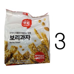 오늘좋은 보리과자, 3개, 320g