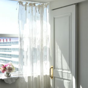[본사] IHG18/CU-101 화이트 린넨커튼