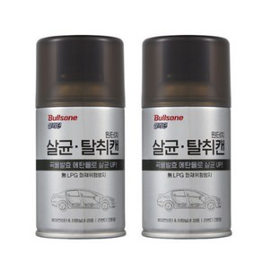 불스원 살라딘 원터치 살균 차량용탈취제, 112g, 2개