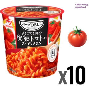 아지노모토 크노르 DELI 완숙토마토 파스타컵스프, 10개, 40.6g