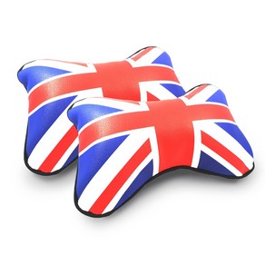 유니언잭 목쿠션 미니쿠퍼 목배게 소형차량용, UNION JACK, 1개