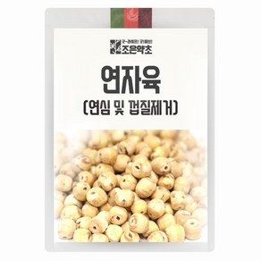 굿허브 연심 및 껍질제거 통 연자육 연밥 1kg, 1개