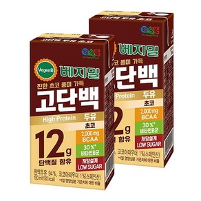 고단백두유 초코 190mlx16팩x3박스 (48팩), 없음, 48개, 190ml