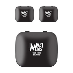 임팩트 민트 독일 무설탕 캔디 무가당 사탕 프레쉬 민트, 14g, 3개