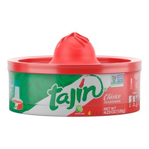 Tajín Clásico Chile Lime Seasoning Rimme 4.23 oz Tajín Clásico 칠레 라임 시즈닝 리머 4.23온스, 119g, 1개