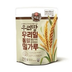 백설 통밀 영양가득 곱게빻은 밀가루