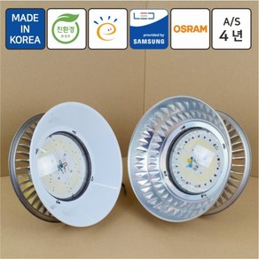 국산 LED 공장등 투광기 투광등 100W 150W 200W 간판등 보안등 수목등 창고 조명 고효율 친환경, [08] 투광등 민자 갓, 1개