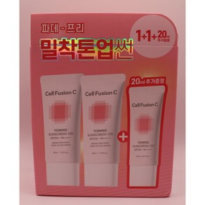 셀퓨전씨 토닝 썬스크린 100 SPF 50+ PA++++, 90ml, 1개