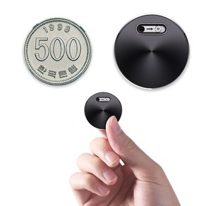 초소형 녹음기 휴대용 미니 소형 동전 녹음기, 4GB