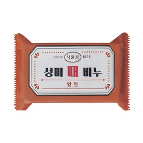 성미 한방 식물성 때비누 황토, 180g, 10개