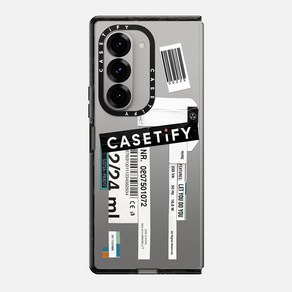 케이스티파이 CASETiFY 갤럭시 Z 폴드6 임팩트 케이스 블랙, 1개