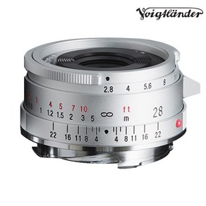 보이그랜더 COLOR-SKOPAR 28mm F2.8 ASP Type II VM마운트 + 구매시 슈나이더 필터 39 증정 / 컴온탑, 실버