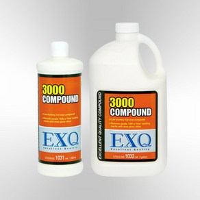 이엑스큐 3000방 컴파운드 EXQ 3000 COMPOUND SN1031(1L) 2차컴파운드 차량광택 1차컴파운딩 스크래치 제거 도장표면 광택 특수공법제조 연마입자의 순도개선