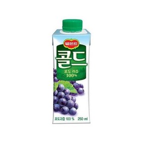 롯데칠성 콜드 포도 250ml 24개