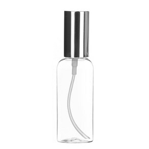 [허브스프레이] ALL금속스프레이 20ml 30ml 50ml 60ml 75ml 80ml 100ml, 50ml 투명용기 원형 실버캡, 1개