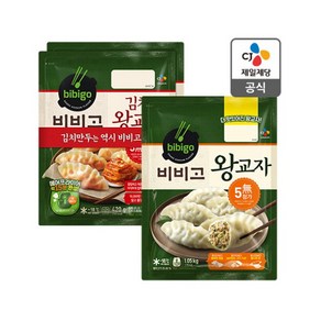 비비고 왕교자1.05KG + CJ비비고김치왕교자420G*2EA, 1세트, 1.4kg