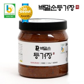 백말순등겨장 60년 전통 경상도 성주 시금장 고기쌈장, 1.2kg, 1개