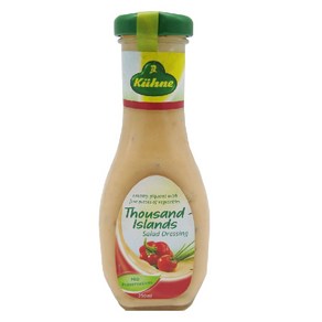 퀴네 싸우전드 아일랜드 샐러드 드레싱 250ml 드레싱소스, 1개
