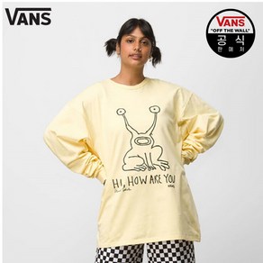 VANS X DANIEL JOHNSTON 긴팔 티셔츠_VN0A7SOM86V1