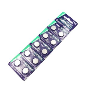 389A L1131 LR54 AG10 1.5V LR1130 건전지 슈퍼셀, [정품_상품선택^], 1개