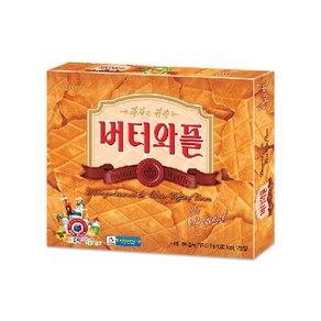 크라운 버터와플, 316g, 6개