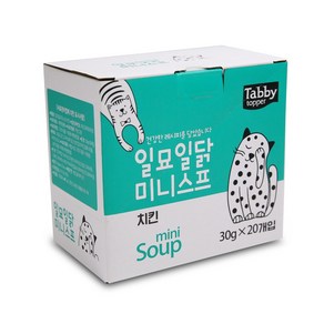 테비토퍼 일묘일닭 미니스프 고양이간식, 30g, 20개