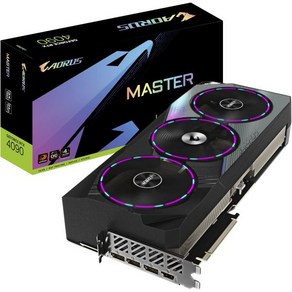 GIGABYTE GV-N4090AORUS M-24G D AORUS GeFoce RTX 4090 마스터 24G 그래픽 카드 WINDFORCE 팬 3배 24GB 384비트 GDD