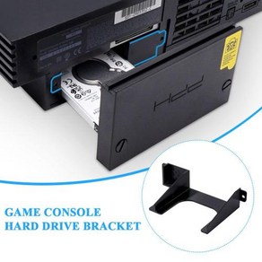 PS2 SATA 네트워크 어댑터용 하드 드라이브 브래킷 3D 인쇄 스탠드 거치대 HDD 브래킷 PS2 팻 게임 콘솔용 SSD 스탠드 2.5 인치 1 개