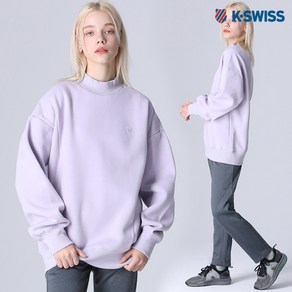 [케이스위스(K-SWISS)] 로우목폴라 스몰로고 맨투맨