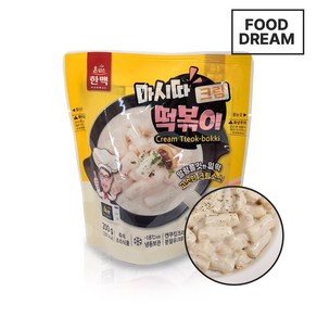 한맥 마시따 떡볶이 크림 200g / 전자렌지조리 까르보나라, 1개