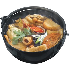 [부산맛집] 국내산 생오징어 유부잡채 부산어묵 전골 (깡통시장 유부주머니 어묵 소스), 1개, 400g