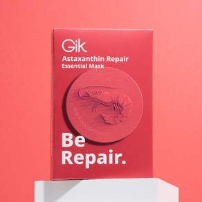 GIK 아스타잔틴 리페어 에센셜 마스크 35ml(10ea)