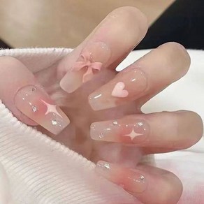 떨샵 자석젤 인조손톱 금붕어 y2k 키치 네일팁 셀프젤네일, 2개, NAIL-N781