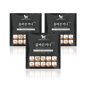 올바른끼니 플러스 맛보기 특식 3종 150g- 소고기 초록입홍합(관절건강) 연어 칠면조(피모건강) 오리 고구마(장건강), 150g, 1개