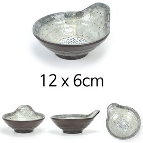 멜라민 손잡이그릇 앞접시 소스볼 덴다시 국물그릇 12x6cm 1p, 단일 모델명/품번