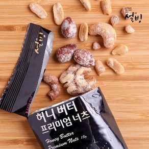 설빙 프리미엄 너츠 허니버터 15g x 20개