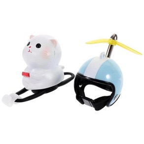 고양이 장식품 자전거 벨 장식 핸들 자동차 경적, 1개, 1. Geen