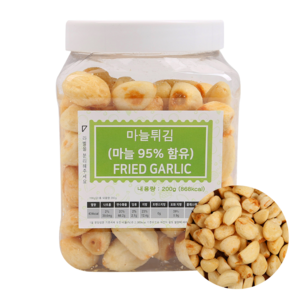 푸드야식품 통 마늘튀김 1kg, 1개