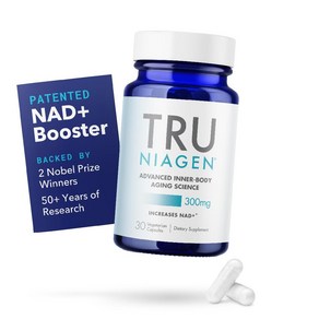 TRU NIAGEN 트루니아젠 NAD+ 니코틴아미드 300mg 30정, 1개