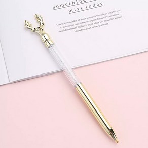 보석십자수도구 펜세트 DIY 도구, 1개, 사슴펜-골드