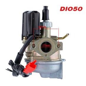 혼다 50 TACT 50 스트로크 50cc Dio 50 AF24 2-Stoke 오토바이 17mm 카브레타, 1개