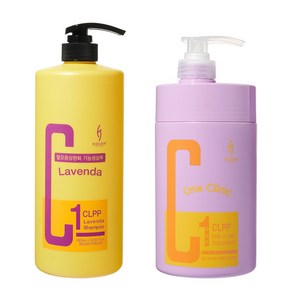 코겐 탈모방지 라벤다 CLPP 샴푸 1000ml + 헤어 단백질 트리트먼트 1000ml