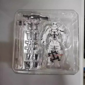 마블 레전드 에이전트 베놈 화이트 관절 가동 액션 14cm 피규어, Agent Venom White