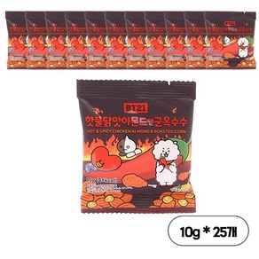 BT21 핫불닭맛아몬드 앤 군옥수수 대용량